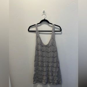 Basic Gray Swim Coverup